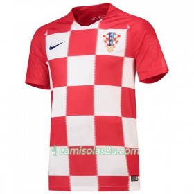 Camisolas de futebol Croácia Mulher Equipamento Principal Copa do Mundo 2018 Manga Curta